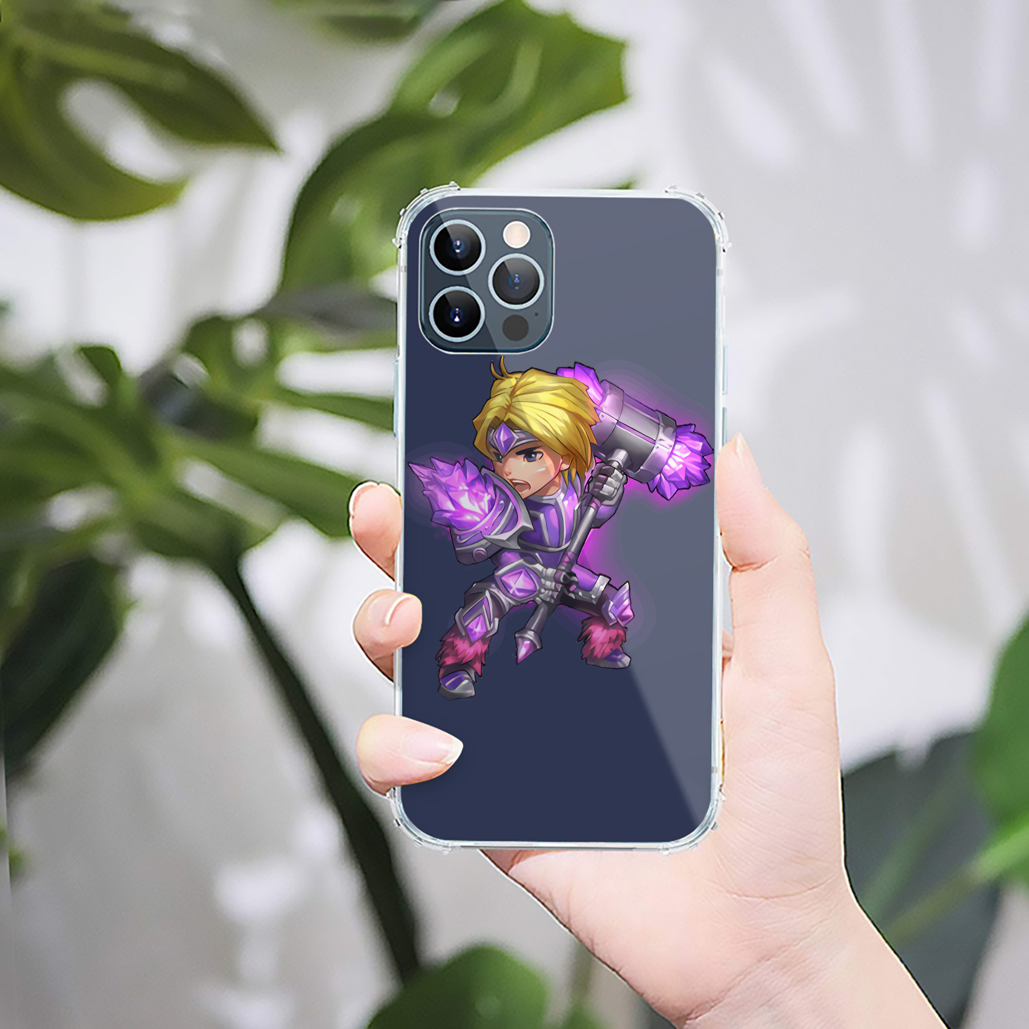 （画像用） リーグ・オブ・レジェンド League of Legends LOL 【iPhone 12シリーズ対応】透明スマホケース（クリアソフトケース）